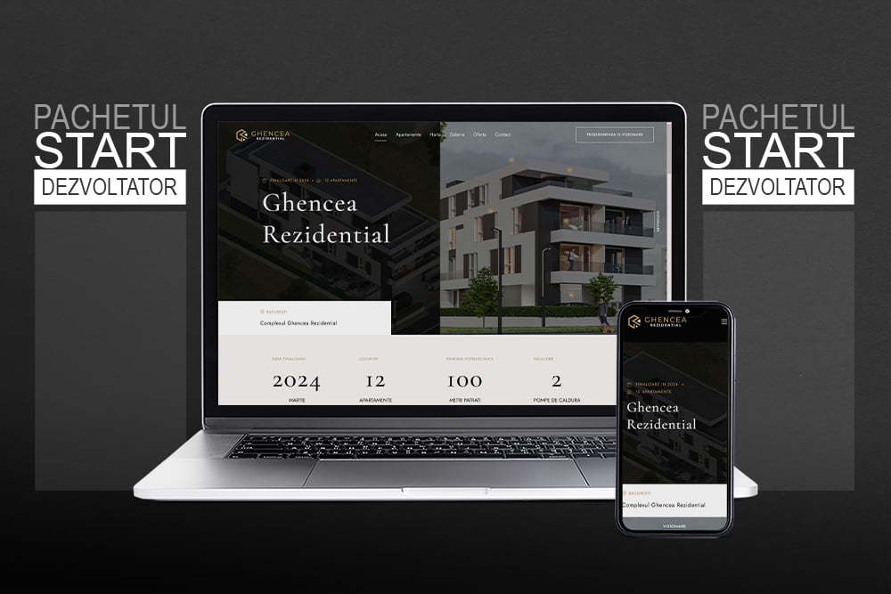 ghencea rezidential website